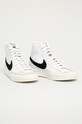 Nike Sportswear - Ghete de piele Blazer Mid 77 CZ1055 alb AW20
