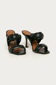 Kurt Geiger London - Kožené šľapky Brandy 5071400109.00 čierna AW20