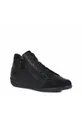 Geox - Kožená obuv čierna