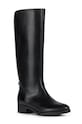 Geox - Δερμάτινες μπότες D FELICITY D04G1A.00043.FELICITY μαύρο AW20
