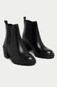 Tamaris - Ghete Chelsea de piele 1.1.25417.25.001 negru AW20
