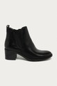 Tamaris - Ghete Chelsea de piele 5-8 cm negru 1.1.25043.25.001