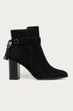 Tamaris - Cizme din piele intoarsa 5-8 cm negru 1.1.25359.25.001