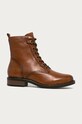 s. Oliver - Kožené členkové topánky usňová koža hnedá 5.5.25121.25.300