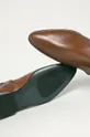 hnedá Furla - Kožené členkové topánky Grace