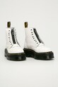Dr. Martens - Botki skórzane Sinclair DM26261100 biały AW20
