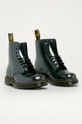 Dr. Martens - Кожаные полусапоги 1460 чёрный