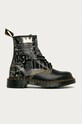 Dr. Martens - Kožené farmářky 1460 Basquiat nezateplené černá 26319009