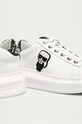 Karl Lagerfeld - Δερμάτινα παπούτσιαKAPRI λευκό KL62529.010