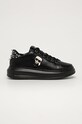 Karl Lagerfeld - Buty skórzane KAPRI platforma czarny KL62529.00X