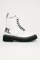 білий Karl Lagerfeld - Шкіряні черевики Жіночий