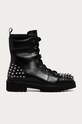 Karl Lagerfeld - Kožené workery nezateplené černá KL42873.00S