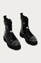 Karl Lagerfeld - Kožené workery KL42873.00S černá AW20