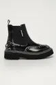 čierna Karl Lagerfeld - Kožené topánky Chelsea Dámsky