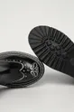čierna Karl Lagerfeld - Kožené topánky Chelsea