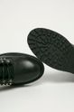černá Steve Madden - Kožené kotníkové boty Tornado