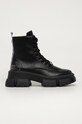 Steve Madden - Bocanci de piele Tanker usor izolat negru SM11001261