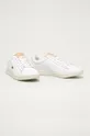 Lacoste leather shoes white