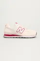 różowy New Balance - Buty WL574EUC Damski