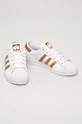 adidas Originals leather shoes Superstar FX7484 white AW20