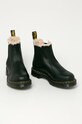 Dr. Martens ghete Chelsea de piele 2976 Leonore DM21045001 negru AW21