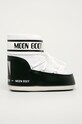 Moon Boot - Śniegowce Classic Low imitacja skóry licowej biały 140934.M.B.CLASSIC
