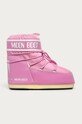 Sněhule Moon Boot Classic Low imitace kůže růžová 140934.M.B.CLASSIC