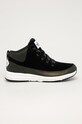 The North Face - Buty Back to Berkly Redux Remt skóra zamszowa czarny NF0A46AVKY41