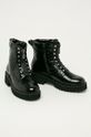 Liu Jo - Kožené kotníkové boty černá