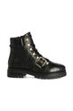 čierna Mexx - Kožené členkové topánky Ankle Boots Fall Dámsky