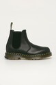 Dr. Martens - Kožené kotníkové boty 2976 přírodní kůže černá 24040001.D