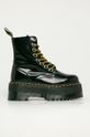 Dr. Martens leather biker boots Jadon Max grain leather black DM25566001
