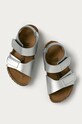 Birkenstock - Dětské sandály Palu 1017356.BIRKENSTOCK stříbrná