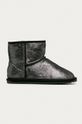 Emu Australia - Śniegowce dziecięce Wallaby Mini brak zapięcia szary T12358.BLACK
