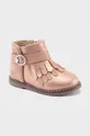 рожевий Mayoral - Дитячі замшеві черевики Для дівчаток