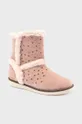 рожевий Mayoral - Дитячі замшеві чоботи Для дівчаток