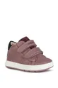 Geox - Detské kožené topánky ružová