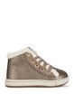 Geox - Buty skórzane dziecięce na zamek szary B044AA.000AK.20.23.