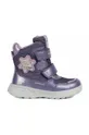 fialová Geox - Detské topánky Dievčenský