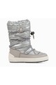 Geox śniegowce dziecięce imitacja skóry licowej srebrny J049SA.0LVBC.28.35.
