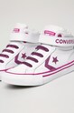 Converse - Detské kožené tenisky 668475C biela