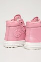 Converse - Dětské kožené kecky růžová 668766C
