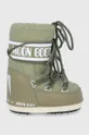 зелений Moon Boot - Дитячі чоботи Classic Nylon Для дівчаток