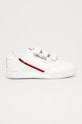 adidas Originals - Παιδικά παπούτσια Continental 80 CF C απομίμηση λείου δέρματος λευκό EH3222