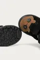čierna Mrugała - Detské semišové topánky