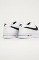 Băieți Nike Kids - Pantofi copii Nike Air Force 1 CT7724 alb