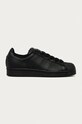 adidas Originals - Buty Superstar imitacja skóry licowej czarny FU7713