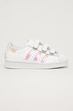 adidas Originals - Παιδικά παπούτσια Superstar CF απομίμηση λείου δέρματος λευκό FV3655