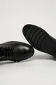čierna Tommy Hilfiger - Kožená obuv
