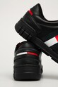 Încălțăminte Tommy Jeans - Ghete de piele EM0EM00575BDS negru